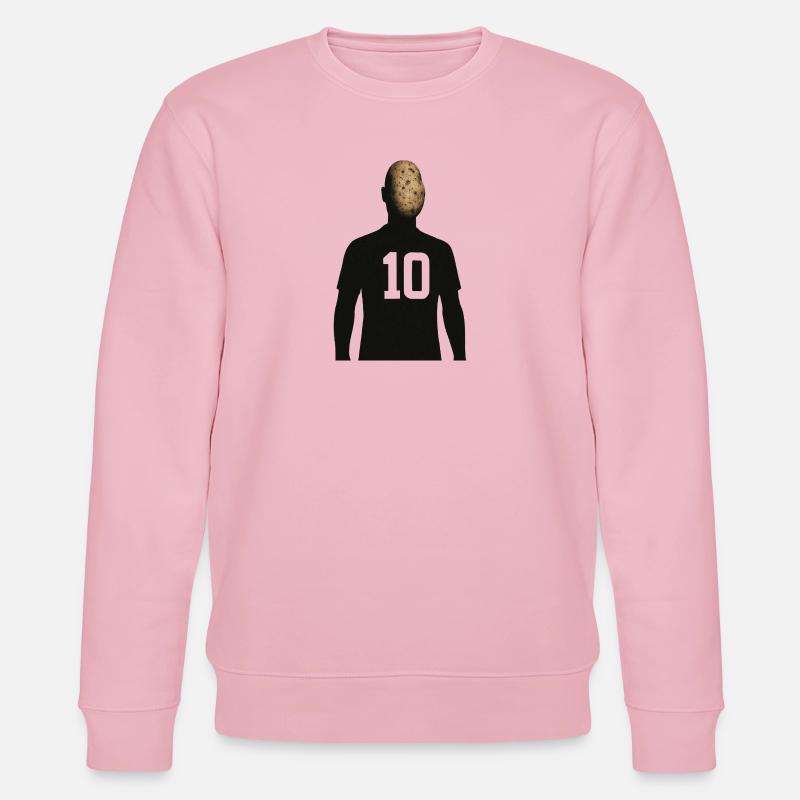 Footballeur à tête de patate - Sweat bio CHANGER Stanley/Stella Unisexe - rose pâle
