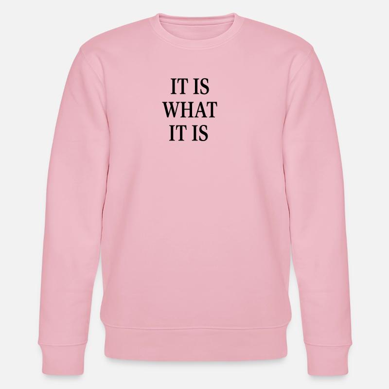 C’EST CE QUE C’EST - Sweat bio CHANGER Stanley/Stella Unisexe - rose pâle