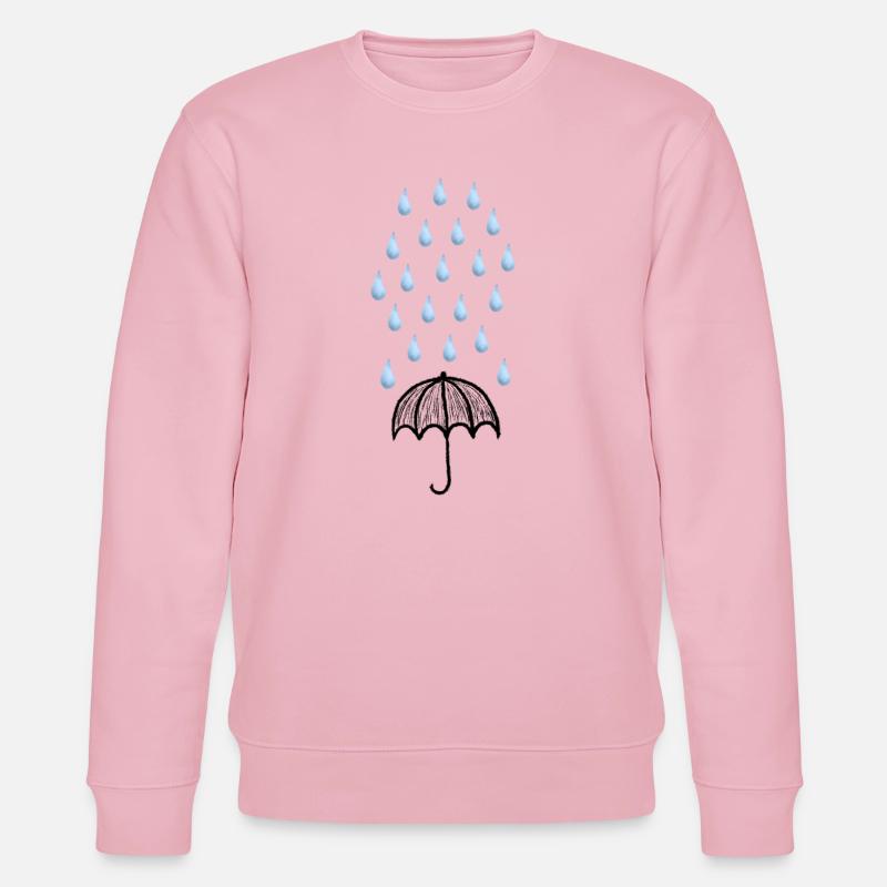 umbrella - Stanley/Stella CHANGER Unisex Organic Sweatshirt - cotton pink