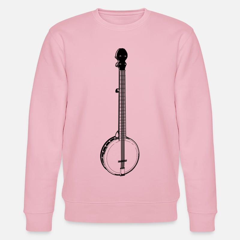 Bluegrass Musik - Stanley/Stella Unisex Bio-Sweatshirt CHANGER  - Hellrosa