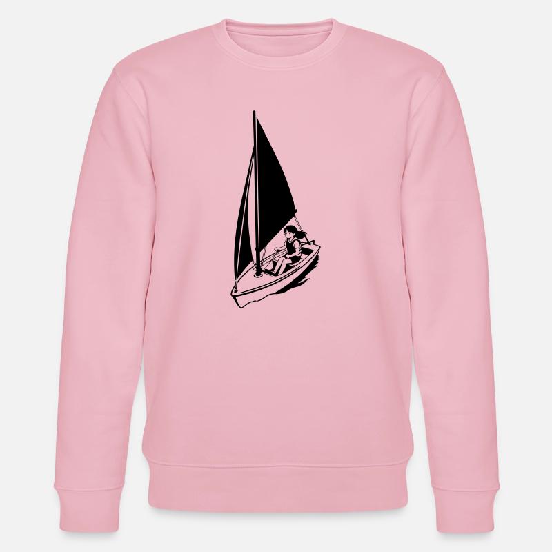 voile - Sweat bio CHANGER Stanley/Stella Unisexe - rose pâle