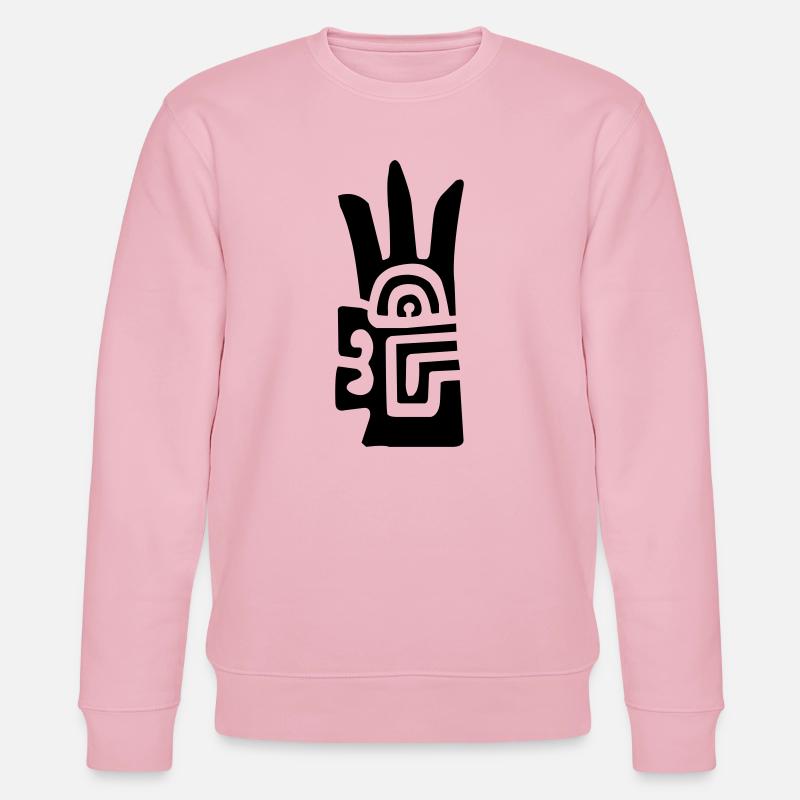 Chavín - Stanley/Stella Unisex Bio-Sweatshirt CHANGER  - Hellrosa