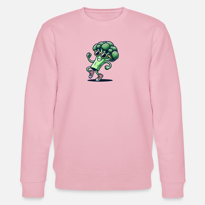 Broc Star auf dem Vormarsch - Stanley/Stella Unisex Bio-Sweatshirt CHANGER  - Hellrosa