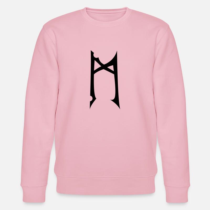 mannaz - Stanley/Stella Unisex Bio-Sweatshirt CHANGER  - Hellrosa