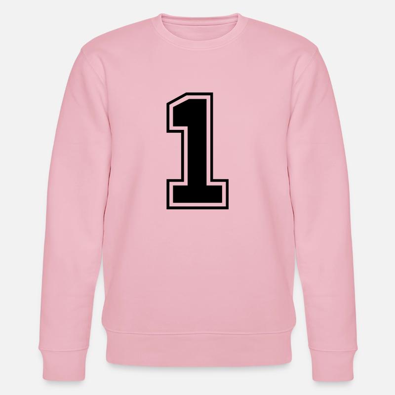 eins - Stanley/Stella Unisex Bio-Sweatshirt CHANGER  - Hellrosa