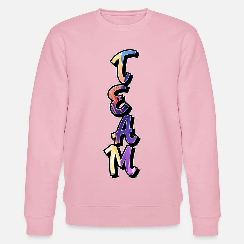 Team - Stanley/Stella Unisex Bio-Sweatshirt CHANGER  - Hellrosa