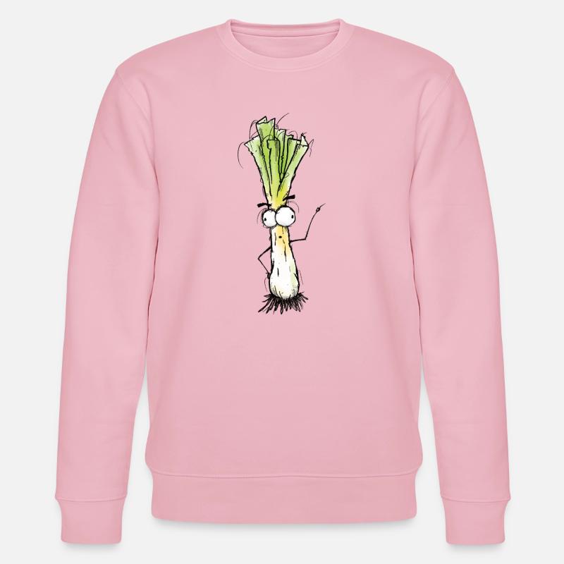 Leek - Stanley/Stella CHANGER Unisex Organic Sweatshirt - cotton pink