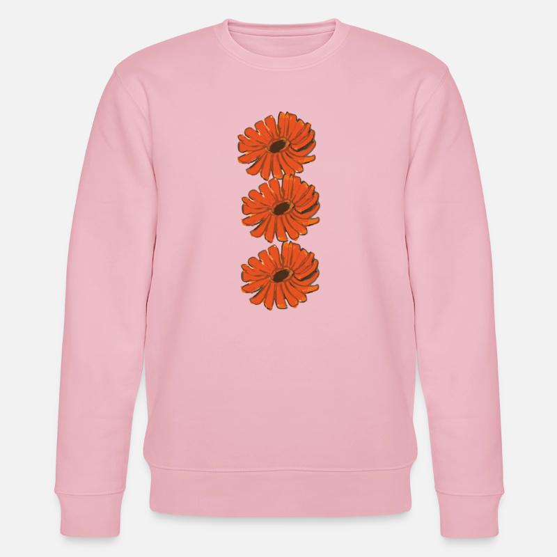 calendula RINGELBLUME - Stanley/Stella Unisex Bio-Sweatshirt CHANGER  - Hellrosa