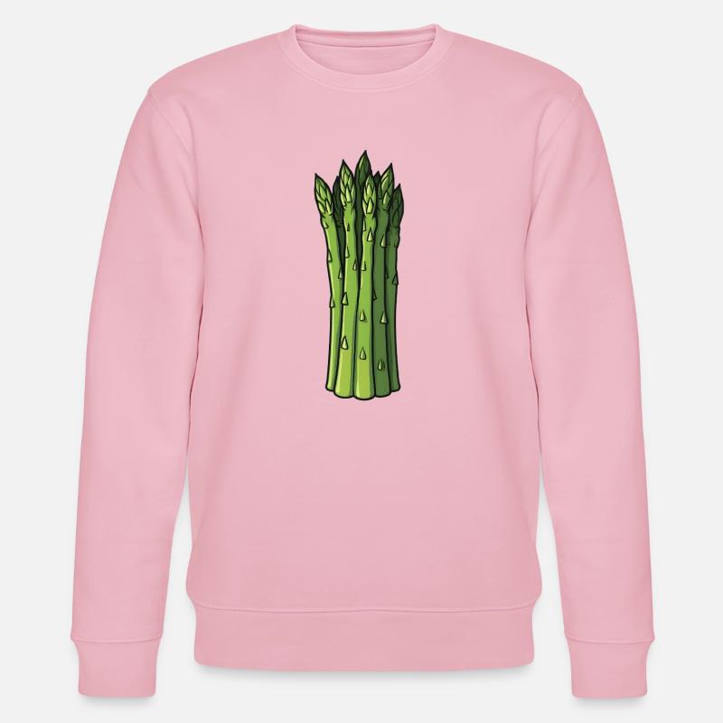 Asparagus - Stanley/Stella CHANGER Unisex Organic Sweatshirt - cotton pink