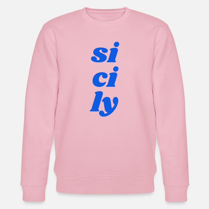 si ci ly - Stanley/Stella Unisex Bio-Sweatshirt CHANGER  - Hellrosa
