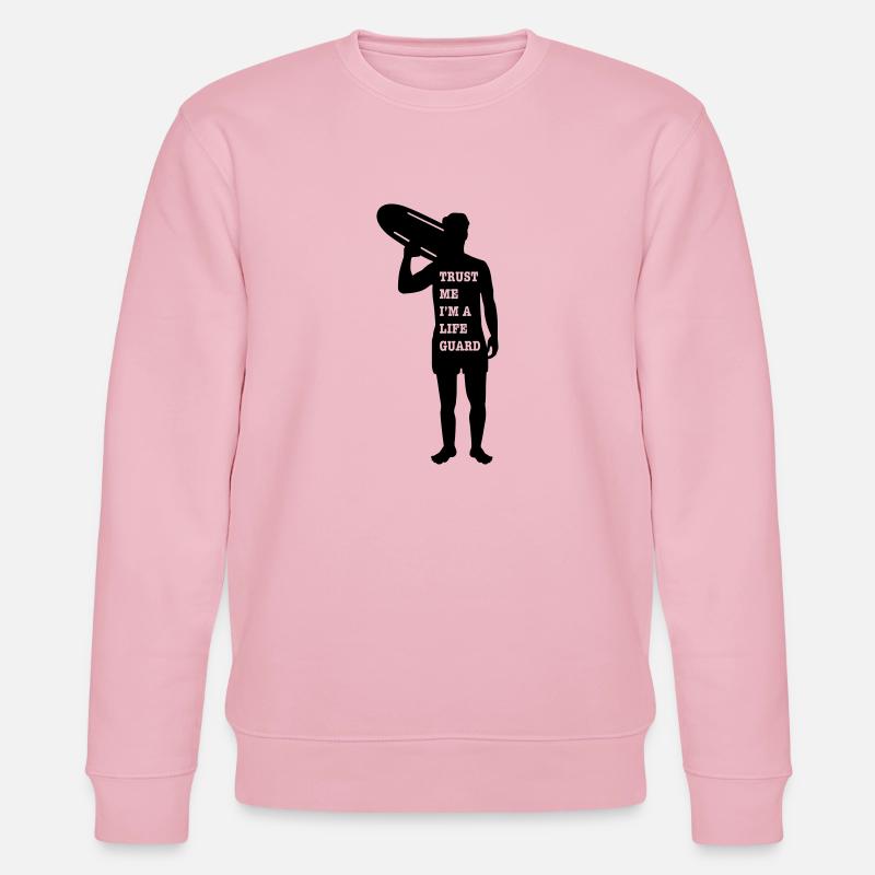 Rettungsschwimmer - Stanley/Stella Unisex Bio-Sweatshirt CHANGER  - Hellrosa
