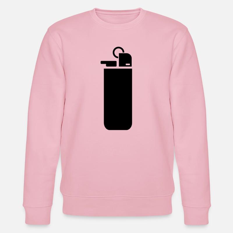Cigarette Lighter  - Stanley/Stella Unisex Bio-Sweatshirt CHANGER  - Hellrosa