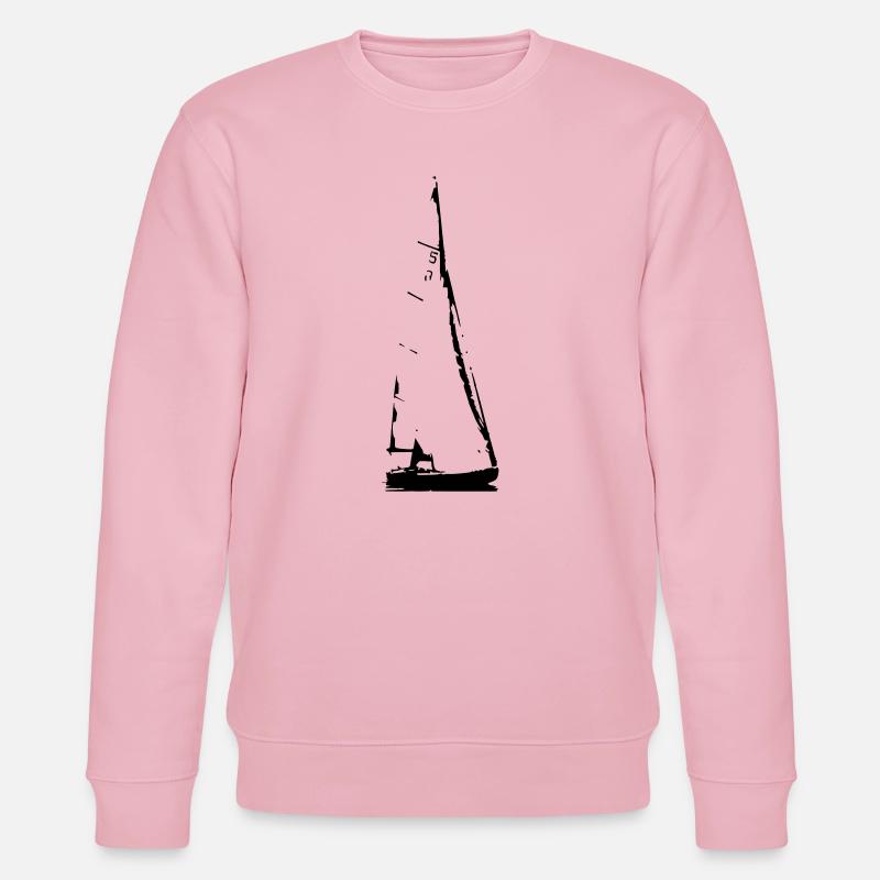 Sailing Boat - Stanley/Stella Unisex Bio-Sweatshirt CHANGER  - Hellrosa