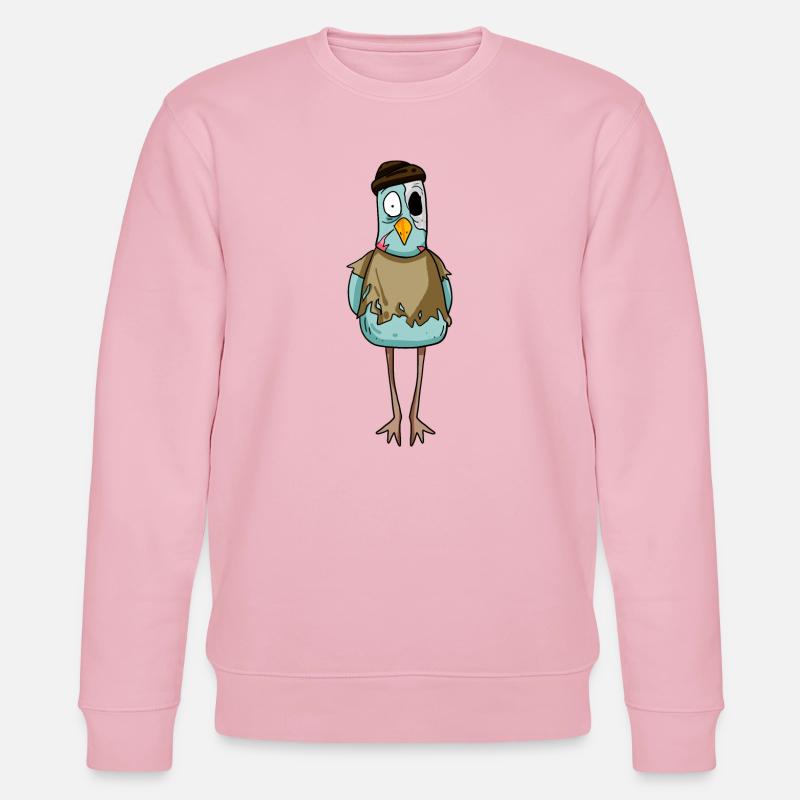 Zombie Möwe - Stanley/Stella Unisex Bio-Sweatshirt CHANGER - Hellrosa