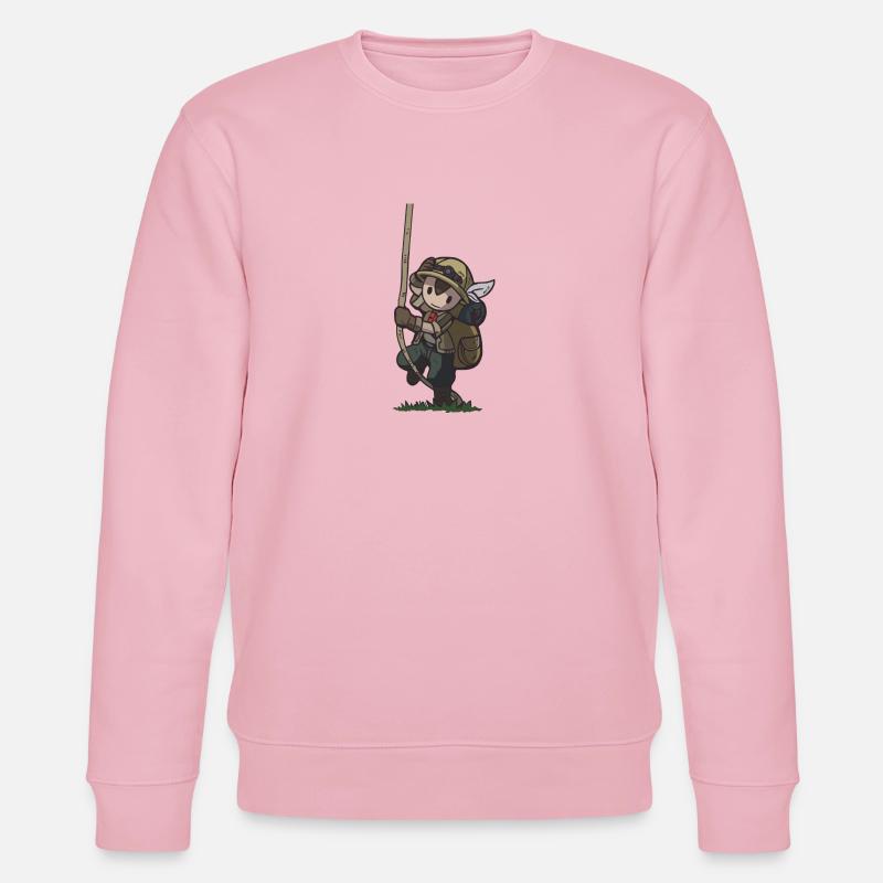 Hergestellt in Abyss - Explorer - Stanley/Stella Unisex Bio-Sweatshirt CHANGER  - Hellrosa