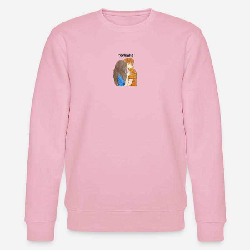 nevermind - Stanley/Stella Unisex Bio-Sweatshirt CHANGER  - Hellrosa