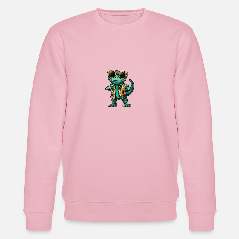 Chameleon Cool Sommer - Stanley/Stella Unisex Bio-Sweatshirt CHANGER  - Hellrosa