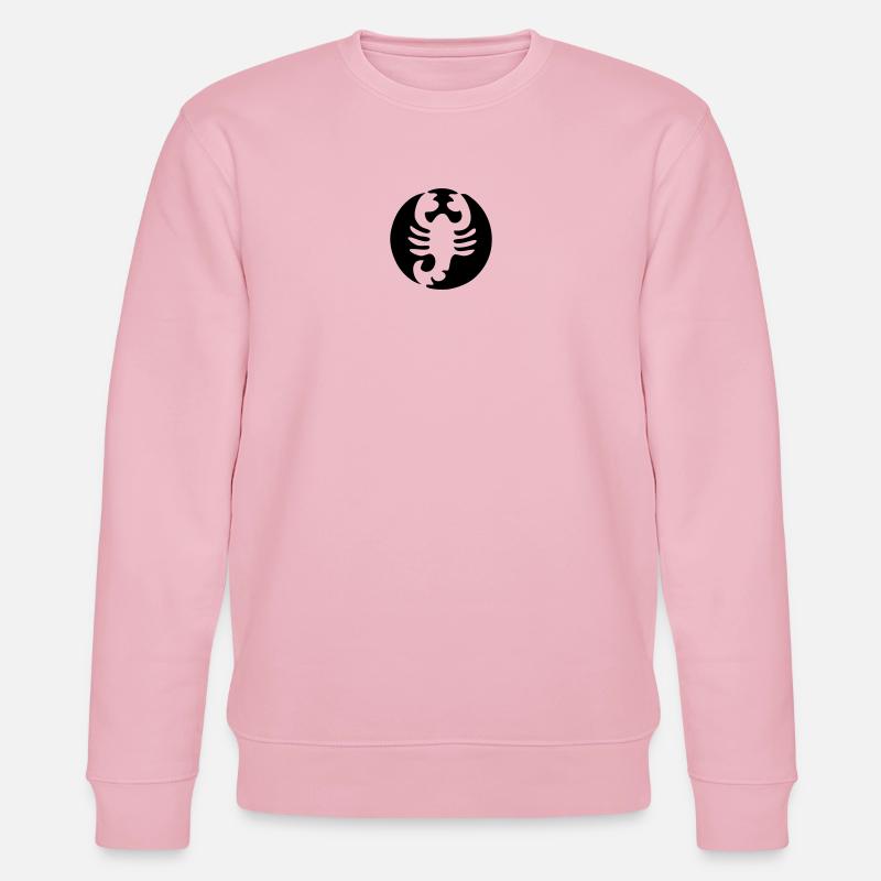 Sternbild Skorpion, Horoskop - Stanley/Stella Unisex Bio-Sweatshirt CHANGER  - Hellrosa