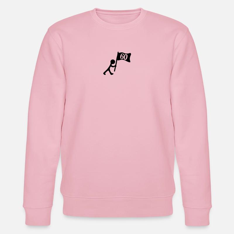 anniversaire 60 ans - Sweat bio CHANGER Stanley/Stella Unisexe - rose pâle