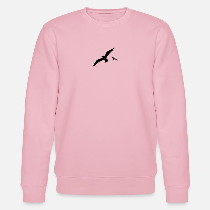 Möwe - Stanley/Stella Unisex Bio-Sweatshirt CHANGER  - Hellrosa