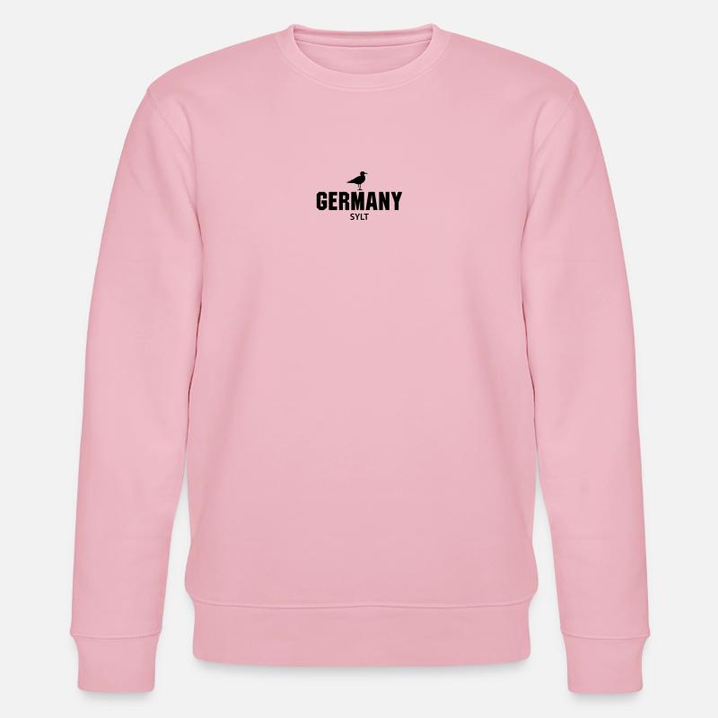 Sylt GERMANY - Stanley/Stella Unisex Bio-Sweatshirt CHANGER  - Hellrosa