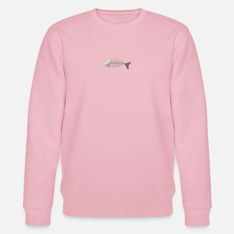 fischgräte - Stanley/Stella Unisex Bio-Sweatshirt CHANGER  - Hellrosa
