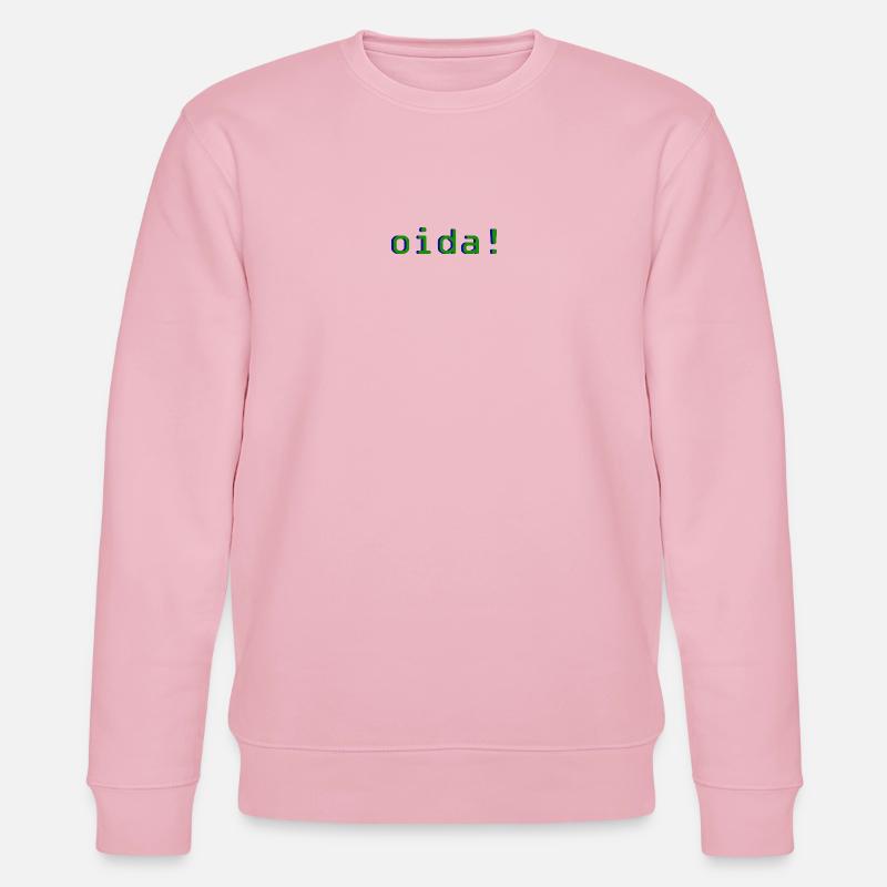 oida! - Stanley/Stella Unisex Bio-Sweatshirt CHANGER  - Hellrosa