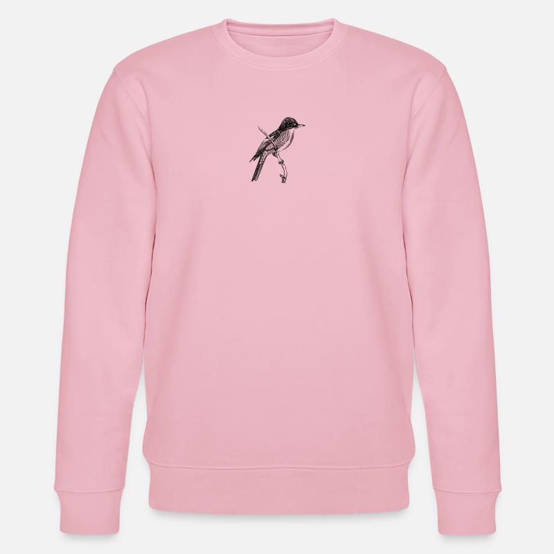 Vogel - Stanley/Stella Unisex Bio-Sweatshirt CHANGER  - Hellrosa