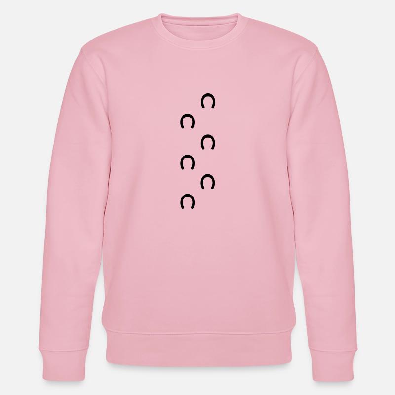 pferd - Stanley/Stella Unisex Bio-Sweatshirt CHANGER  - Hellrosa