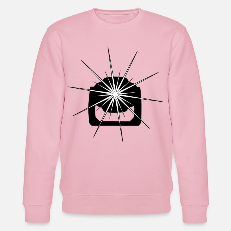 Movinghead in Schwarz - Stanley/Stella Unisex Bio-Sweatshirt CHANGER  - Hellrosa
