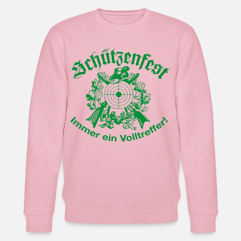 Schützenfest Volltreffer - Stanley/Stella Unisex Bio-Sweatshirt CHANGER  - Hellrosa