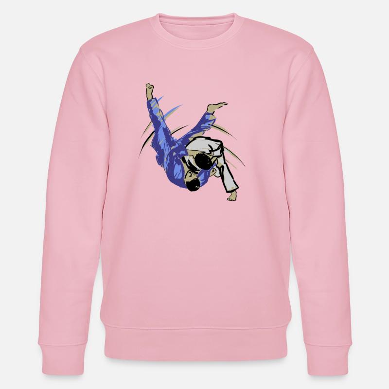 Judo - Stanley/Stella Unisex Bio-Sweatshirt CHANGER  - Hellrosa
