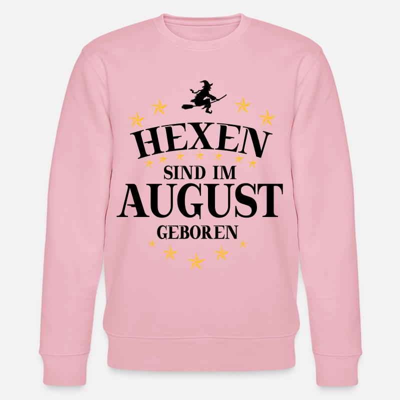 Hexen August - Stanley/Stella Unisex Bio-Sweatshirt CHANGER  - Hellrosa