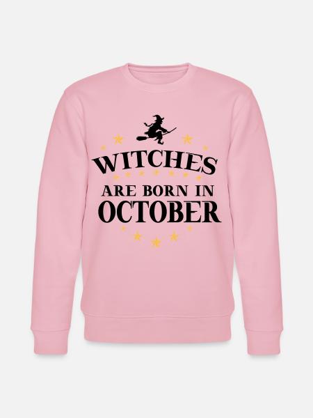 Witches October - Stanley/Stella CHANGER Unisex Organic Sweatshirt - cotton pink
