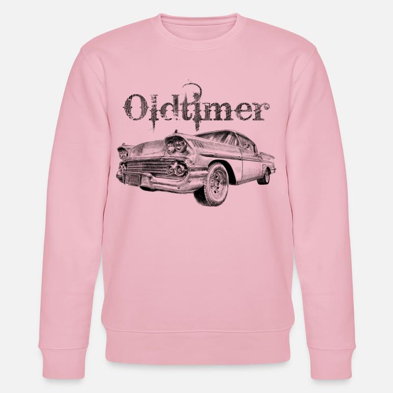 Oldtimer - Sweat bio CHANGER Stanley/Stella Unisexe - rose pâle