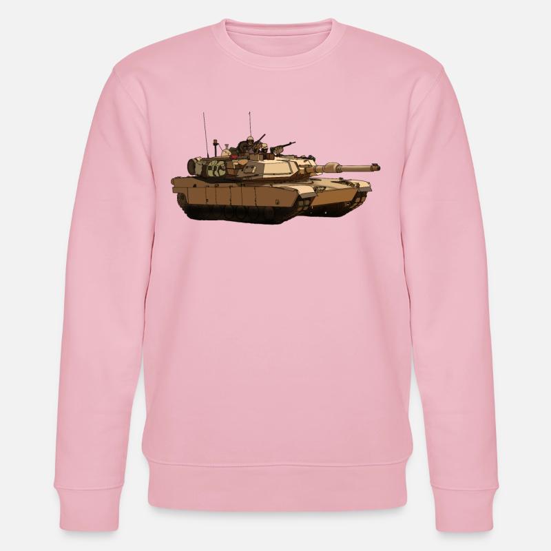 M1 Abrams - Stanley/Stella Unisex Bio-Sweatshirt CHANGER  - Hellrosa