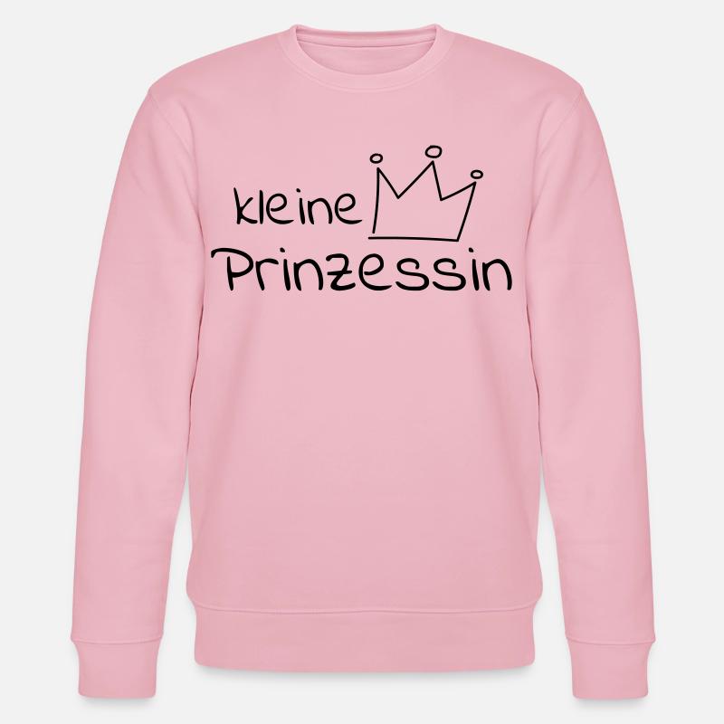 Kleine Prinzessin - Stanley/Stella Unisex Bio-Sweatshirt CHANGER - Hellrosa