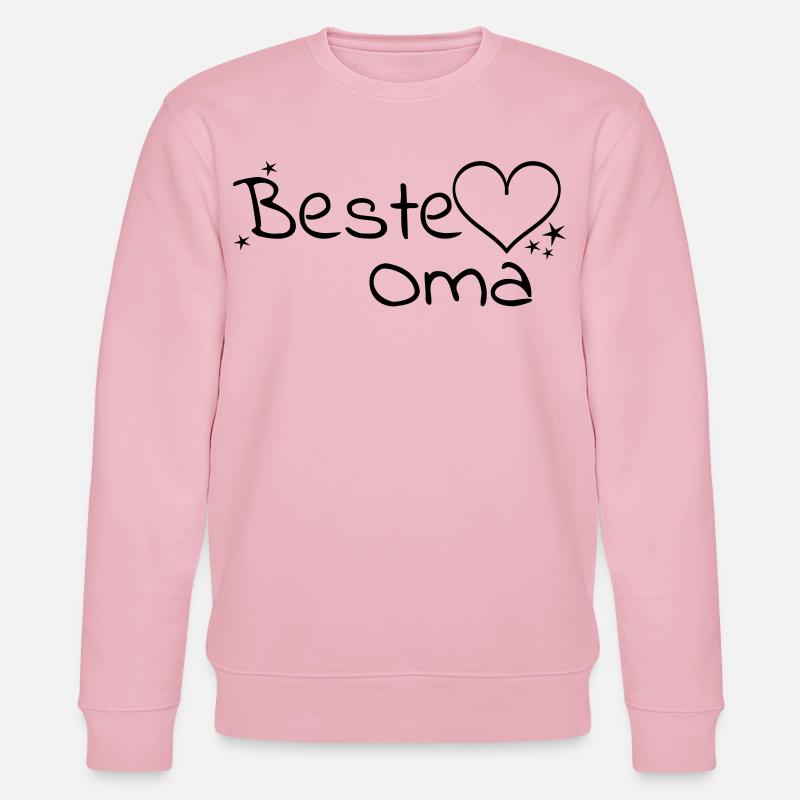 Beste Oma - Stanley/Stella Unisex Bio-Sweatshirt CHANGER  - Hellrosa