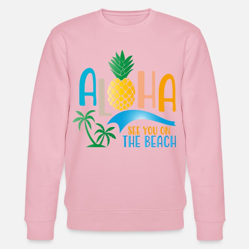 Beach - Stanley/Stella CHANGER Unisex Organic Sweatshirt - cotton pink