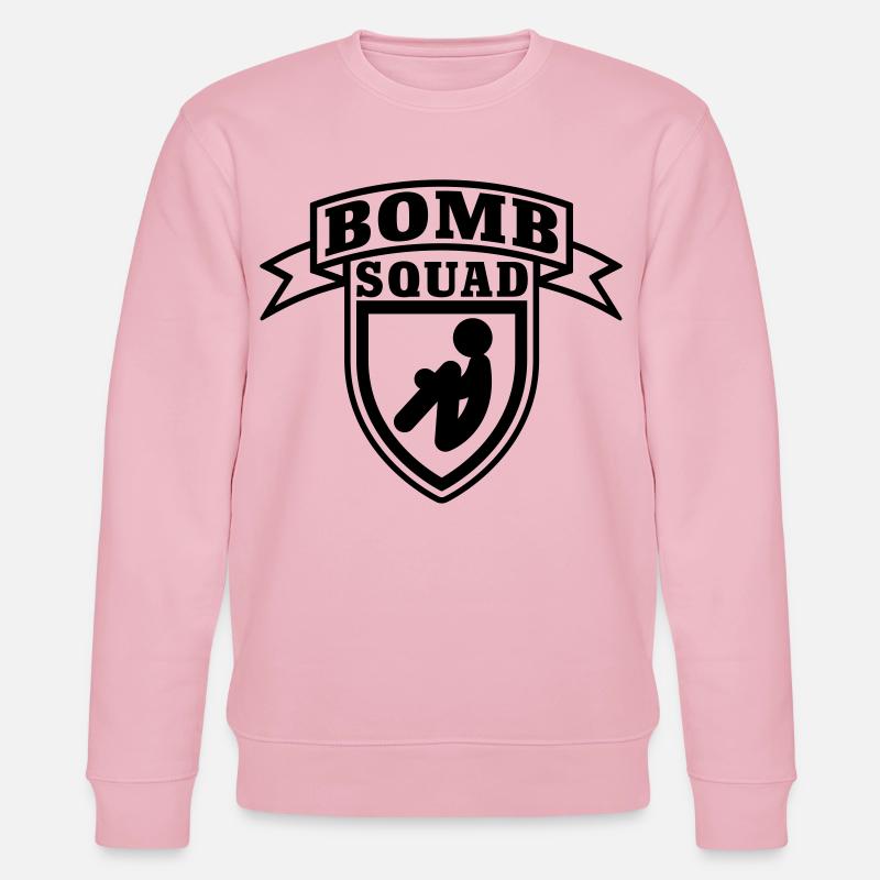 Bomb Squad - Stanley/Stella Unisex Bio-Sweatshirt CHANGER  - Hellrosa