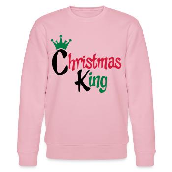 weihnachten - Stanley/Stella Unisex Bio-Sweatshirt CHANGER  - Hellrosa - Vorne - Jaron (178cm) & Liana (172cm)