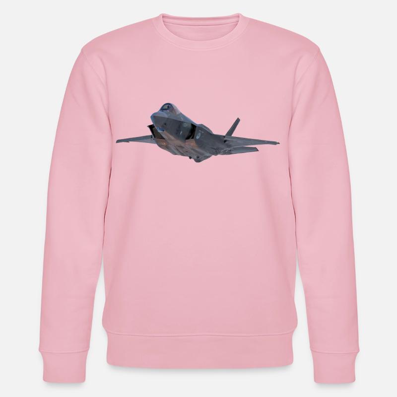 F-35 - Stanley/Stella Unisex Bio-Sweatshirt CHANGER  - Hellrosa