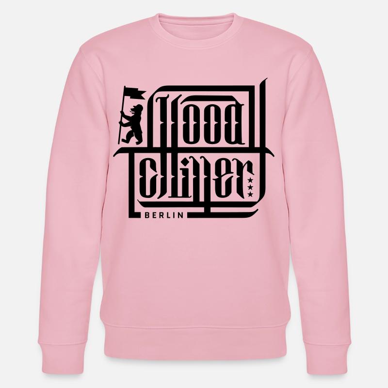 Calli - Hood Chiller Berlin - Stanley/Stella Unisex Bio-Sweatshirt CHANGER  - Hellrosa