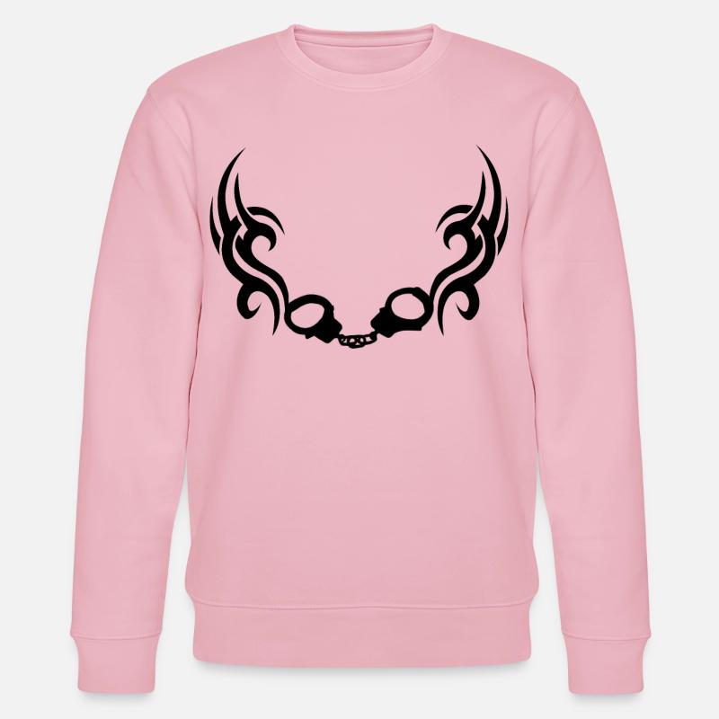 Trible à menottes - Sweat bio CHANGER Stanley/Stella Unisexe - rose pâle