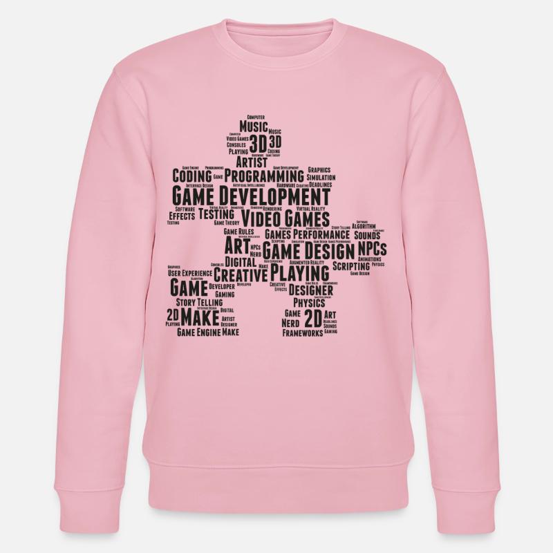 Game Dev - Sweat bio CHANGER Stanley/Stella Unisexe - rose pâle