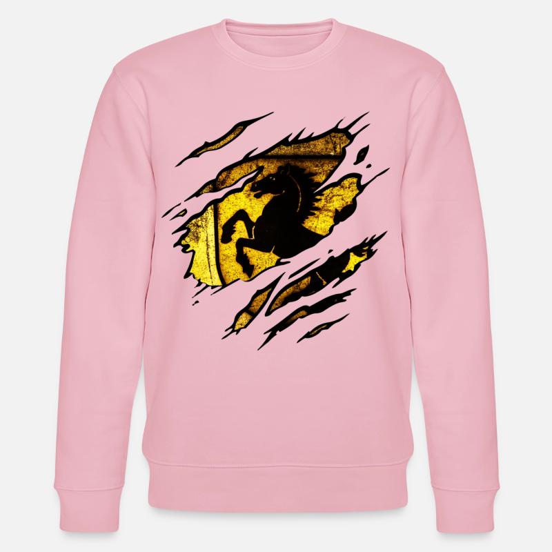 Stuttgart - Stuttgart Zerrissen - Stanley/Stella Unisex Bio-Sweatshirt CHANGER  - Hellrosa