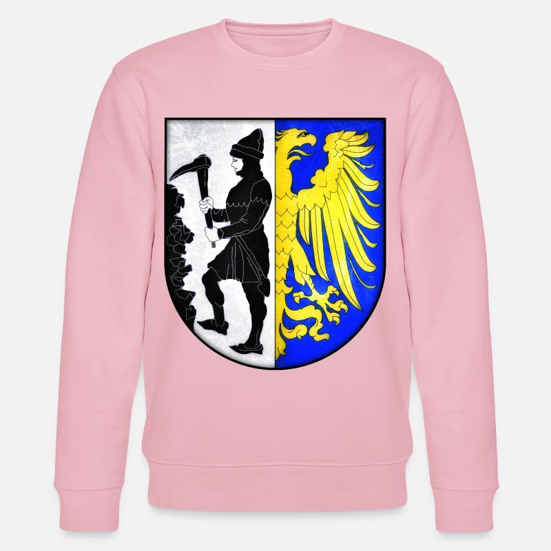 Bytom - Polen - Stanley/Stella Unisex Bio-Sweatshirt CHANGER  - Hellrosa