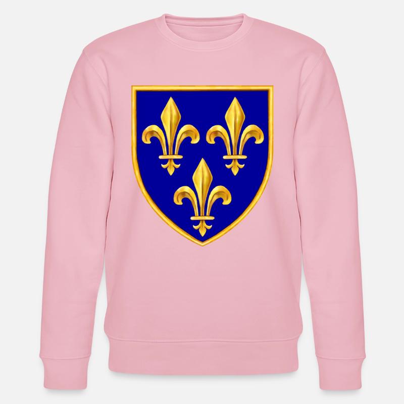 Lilie blüht - Stanley/Stella Unisex Bio-Sweatshirt CHANGER - Hellrosa