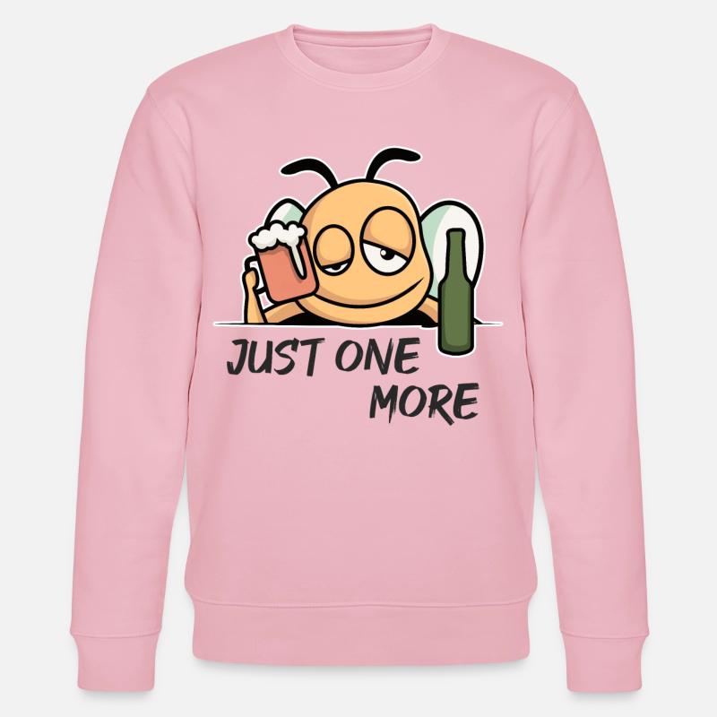 Juste un de plus - Sweat bio CHANGER Stanley/Stella Unisexe - rose pâle