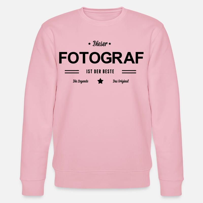 Bester Fotograf - Stanley/Stella Unisex Bio-Sweatshirt CHANGER  - Hellrosa